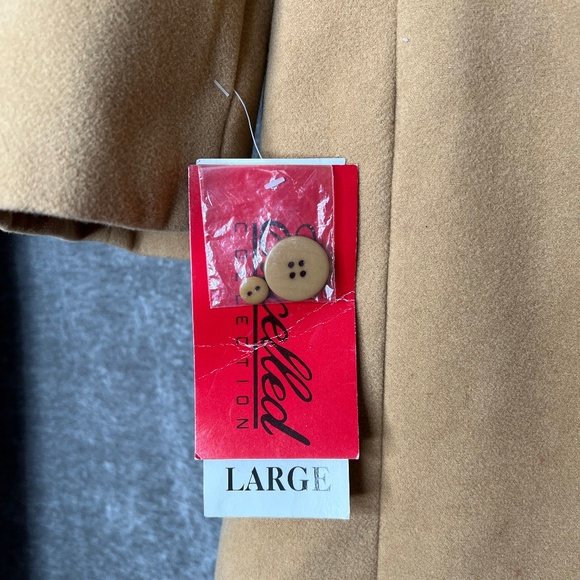 Excelled Collection Women's Trench Coat | Camel - Picture 2 of 6